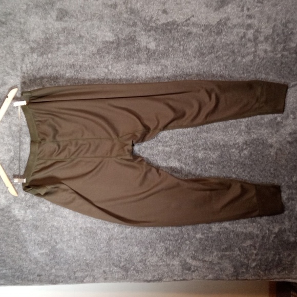 Carhartt Green Work Dry Midweight Polyester Thermal Underpants Bottoms Mens 4X - Picture 3 of 9